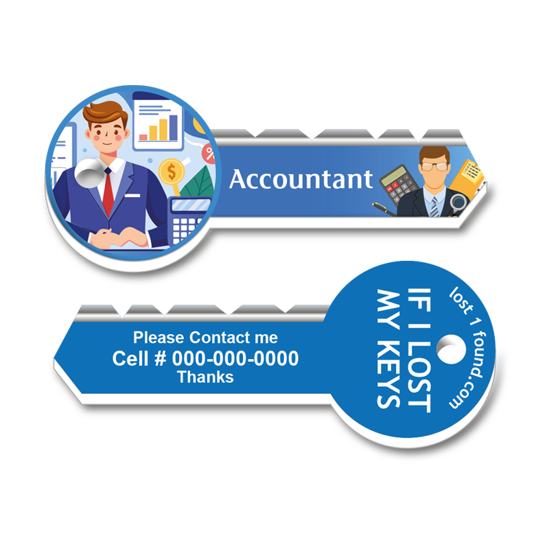 Professional Key Tag - Accountant