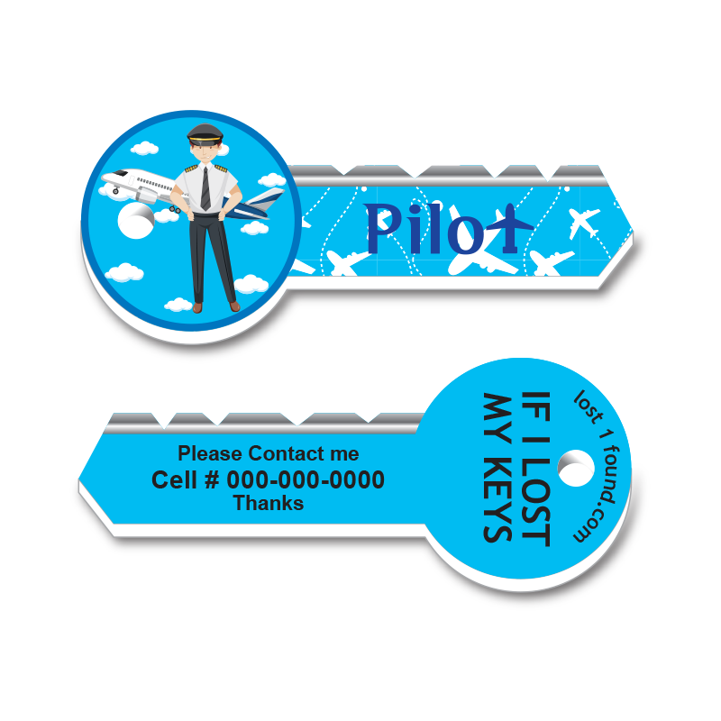 Professional Key Tag - Pilot