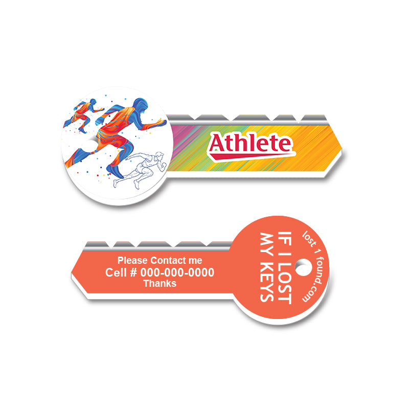 Professional Key Tag - Athlete