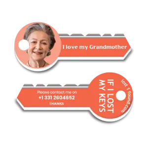Relationship Key Tag - Grandmother