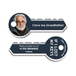 Relationship Key Tag - Grandfather