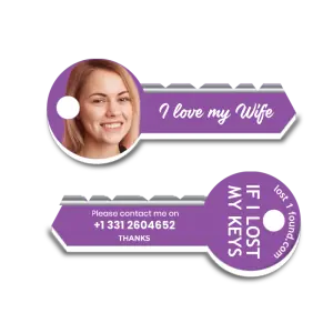 Relationship Key Tag - Wife