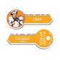Professional Key Tag - Chef