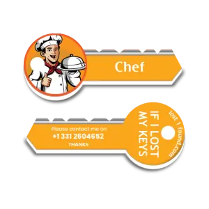 Professional Key Tag - Chef