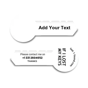 Custom Key Tag