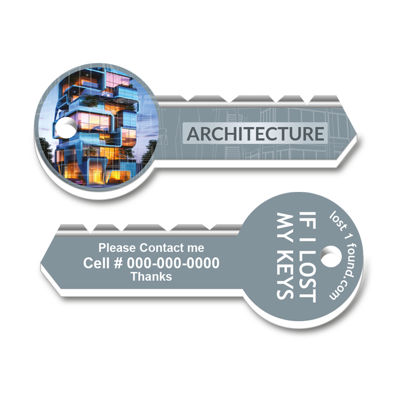 Professional Key Tag - Architecture