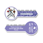 Professional Key Tag - Baseball Player