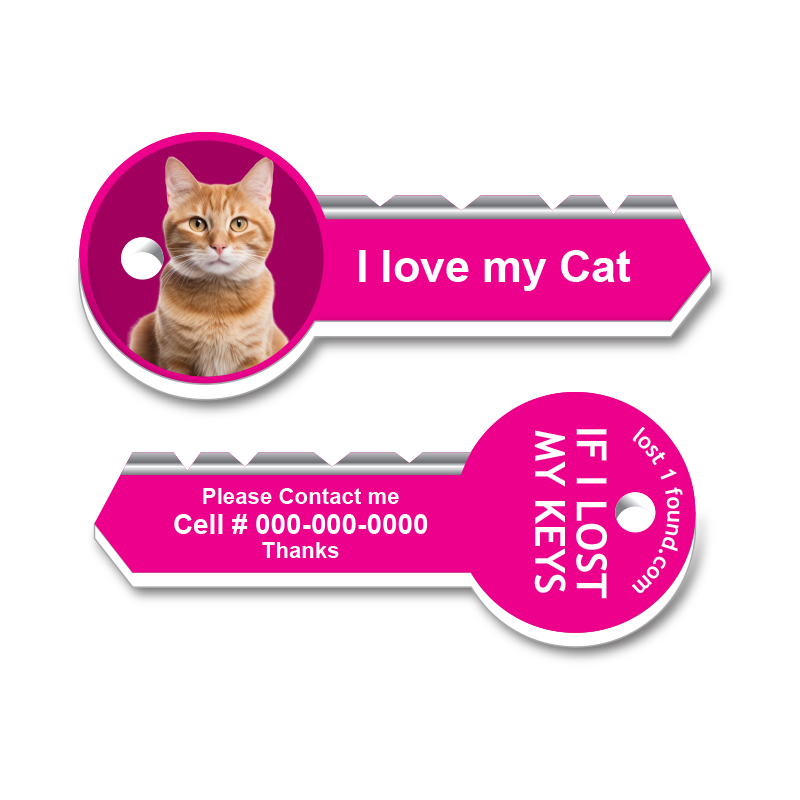Pets Key Tag - Cat