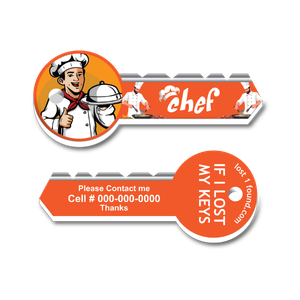 Professional Key Tag - Chef