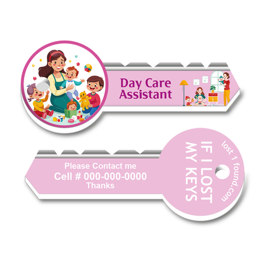 Professional Key Tag - Day Care Assistant