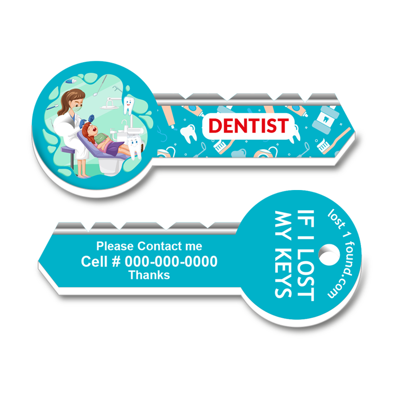 Professional Key Tag - Dentist