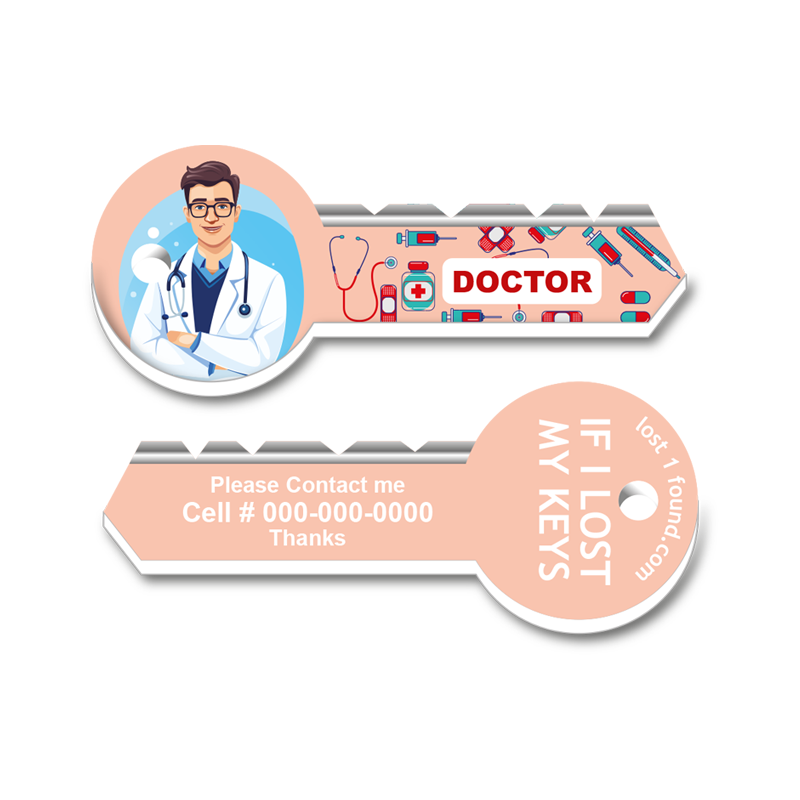 Professional Key Tag - Doctor