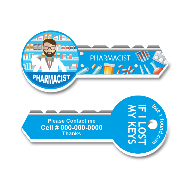 Professional Key Tag - Pharmacist