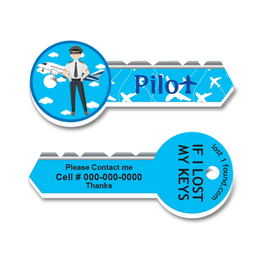 Professional Key Tag - Pilot