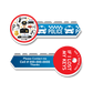 Professional Key Tag - Police
