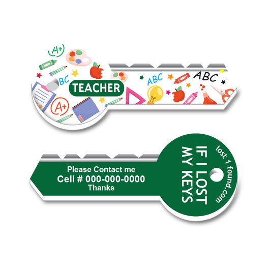 Professional Key Tag - Teacher