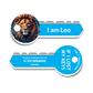 Zodiac Sign Key Tag - Leo